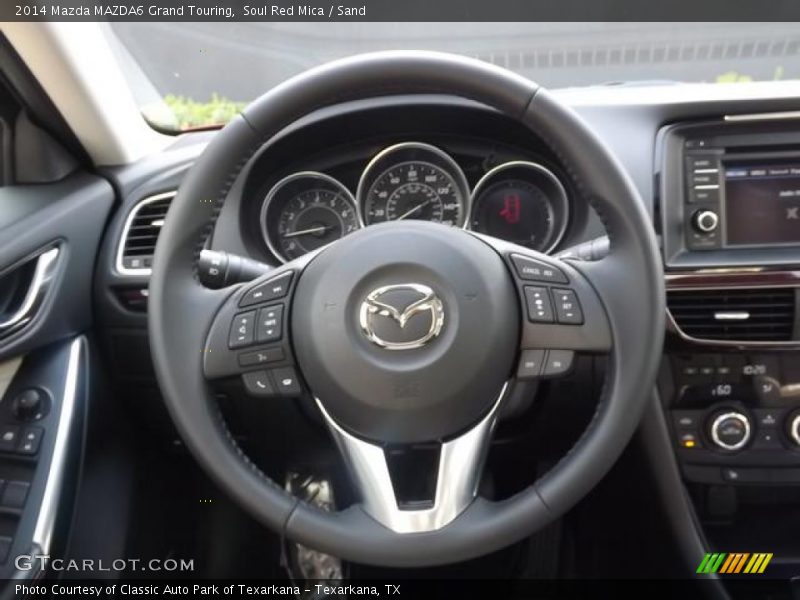  2014 MAZDA6 Grand Touring Steering Wheel