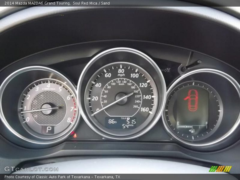  2014 MAZDA6 Grand Touring Grand Touring Gauges