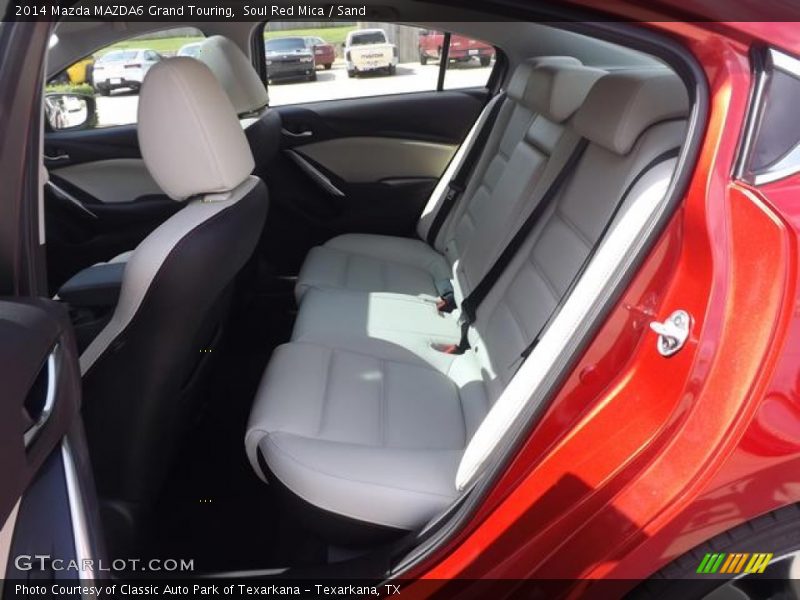 Rear Seat of 2014 MAZDA6 Grand Touring
