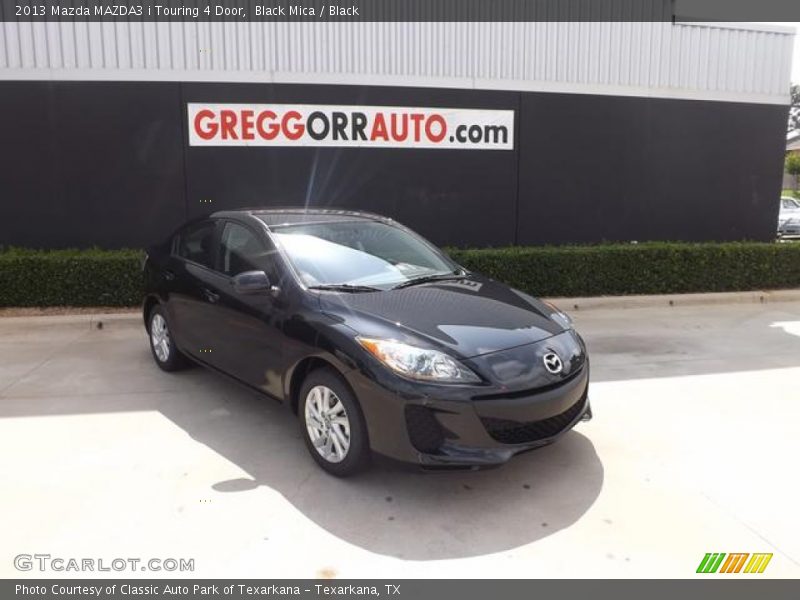 Black Mica / Black 2013 Mazda MAZDA3 i Touring 4 Door