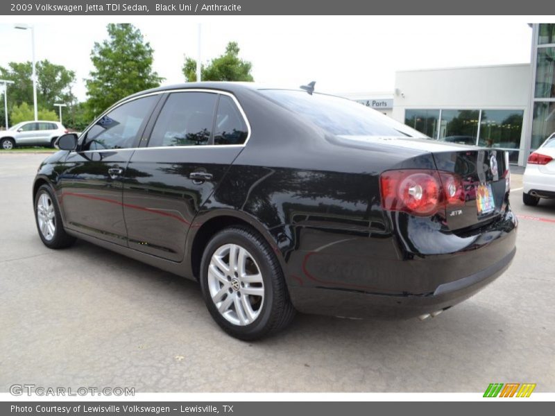 Black Uni / Anthracite 2009 Volkswagen Jetta TDI Sedan