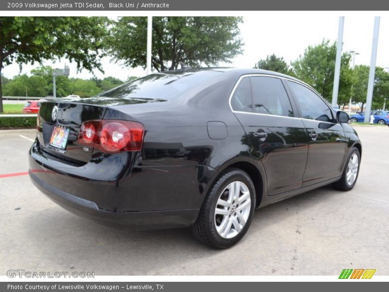 Black Uni / Anthracite 2009 Volkswagen Jetta TDI Sedan