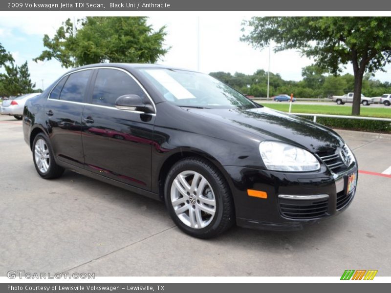 Front 3/4 View of 2009 Jetta TDI Sedan