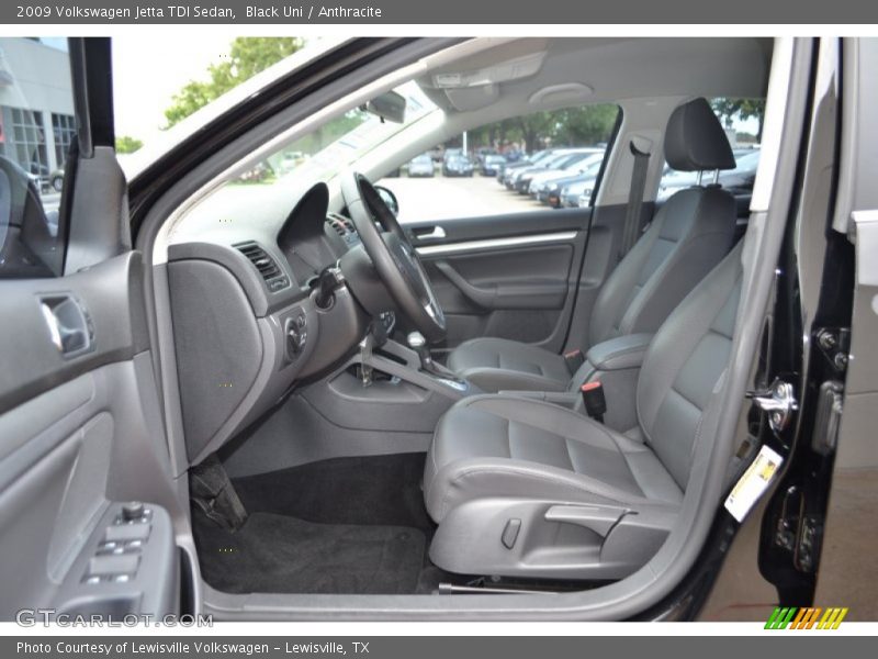 Black Uni / Anthracite 2009 Volkswagen Jetta TDI Sedan