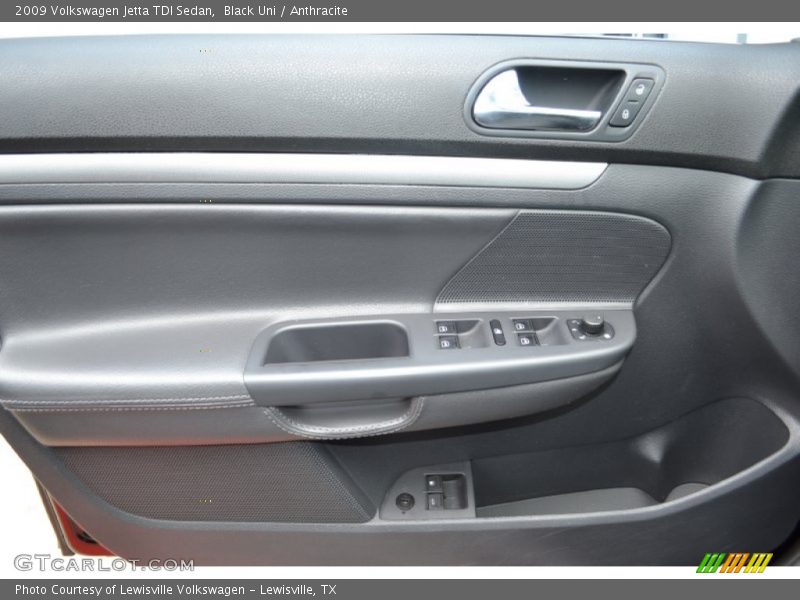 Black Uni / Anthracite 2009 Volkswagen Jetta TDI Sedan