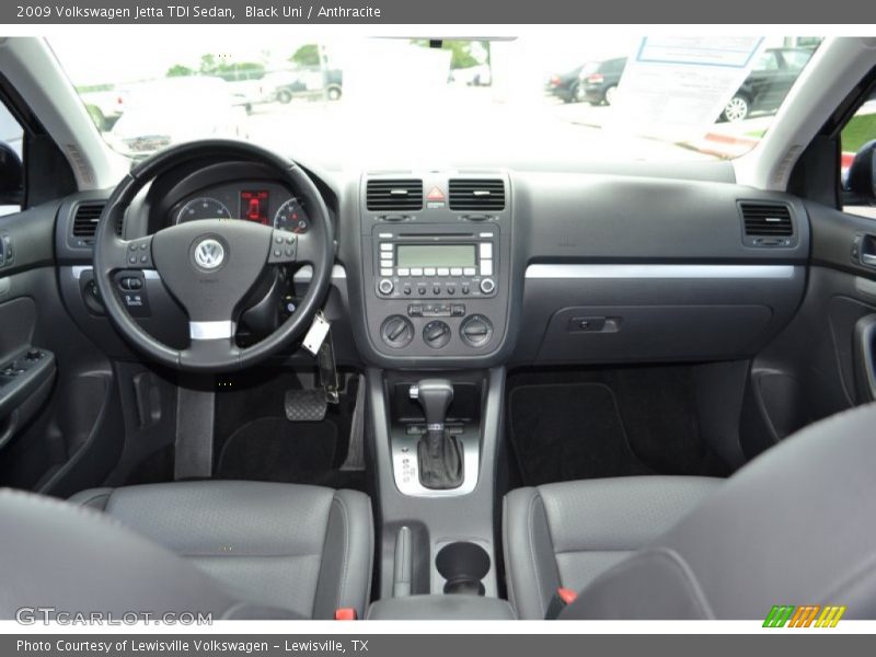 Black Uni / Anthracite 2009 Volkswagen Jetta TDI Sedan