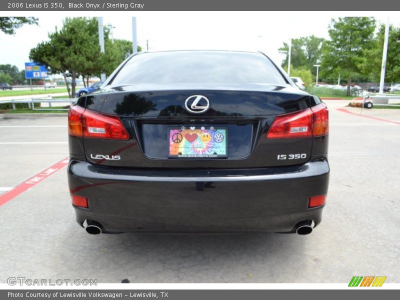 Black Onyx / Sterling Gray 2006 Lexus IS 350