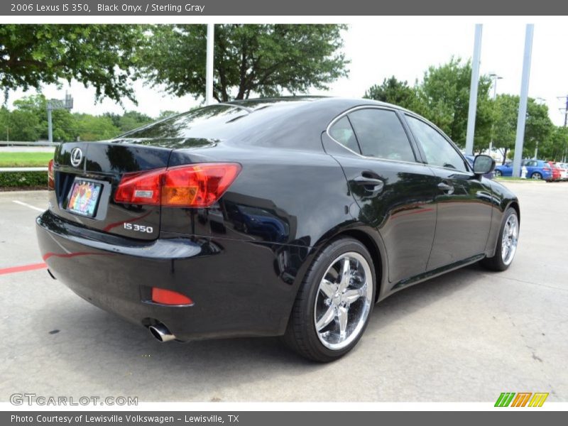 Black Onyx / Sterling Gray 2006 Lexus IS 350