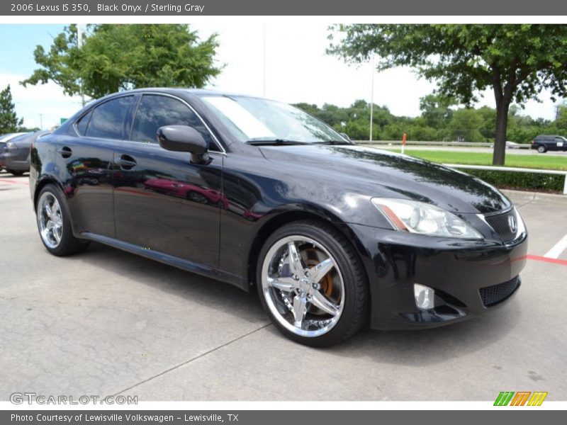 Black Onyx / Sterling Gray 2006 Lexus IS 350