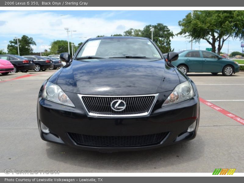 Black Onyx / Sterling Gray 2006 Lexus IS 350