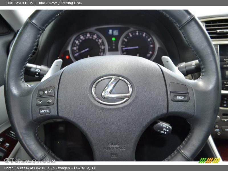 Black Onyx / Sterling Gray 2006 Lexus IS 350