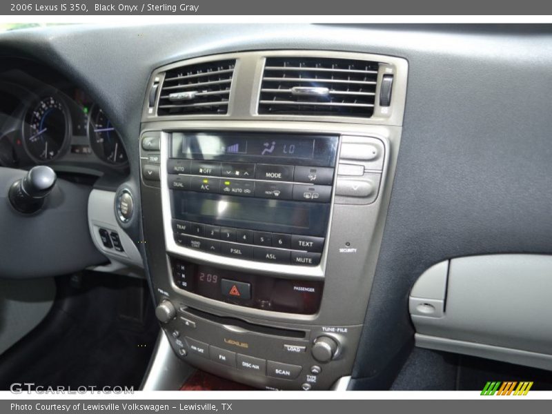 Black Onyx / Sterling Gray 2006 Lexus IS 350