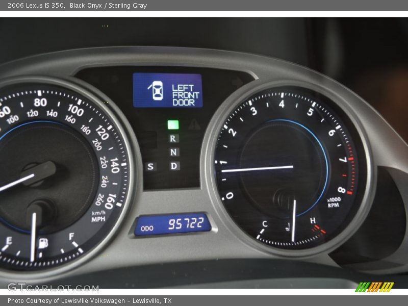 Black Onyx / Sterling Gray 2006 Lexus IS 350
