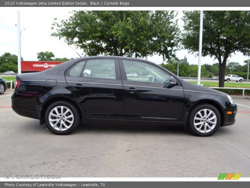 Black / Cornsilk Beige 2010 Volkswagen Jetta Limited Edition Sedan