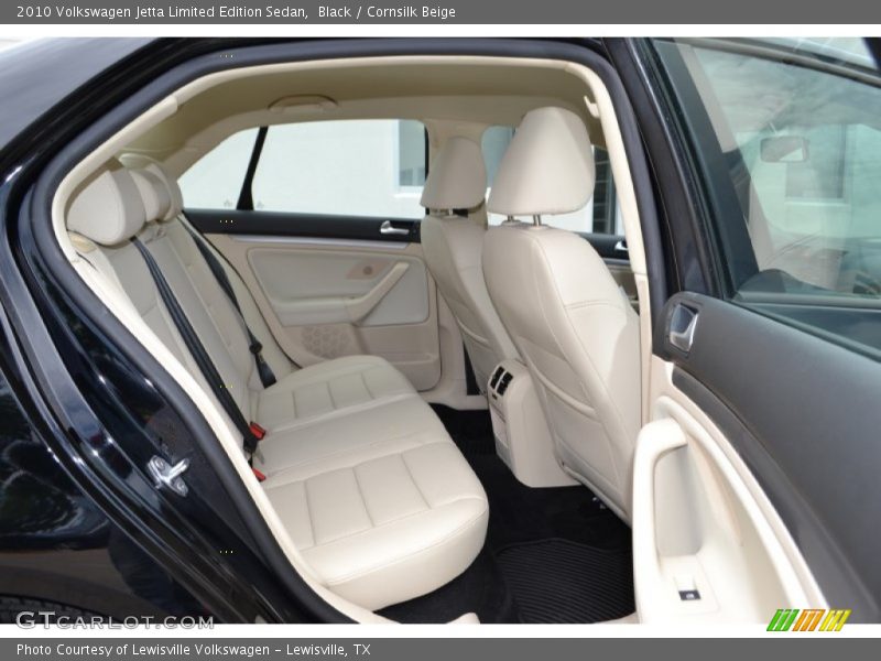 Black / Cornsilk Beige 2010 Volkswagen Jetta Limited Edition Sedan