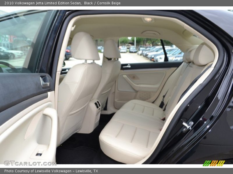 Black / Cornsilk Beige 2010 Volkswagen Jetta Limited Edition Sedan
