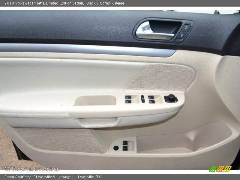 Black / Cornsilk Beige 2010 Volkswagen Jetta Limited Edition Sedan