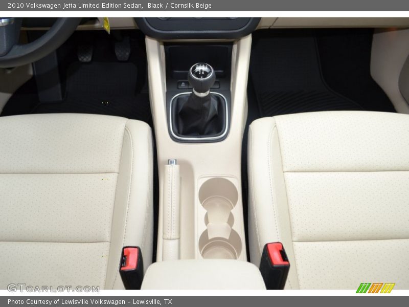 Black / Cornsilk Beige 2010 Volkswagen Jetta Limited Edition Sedan