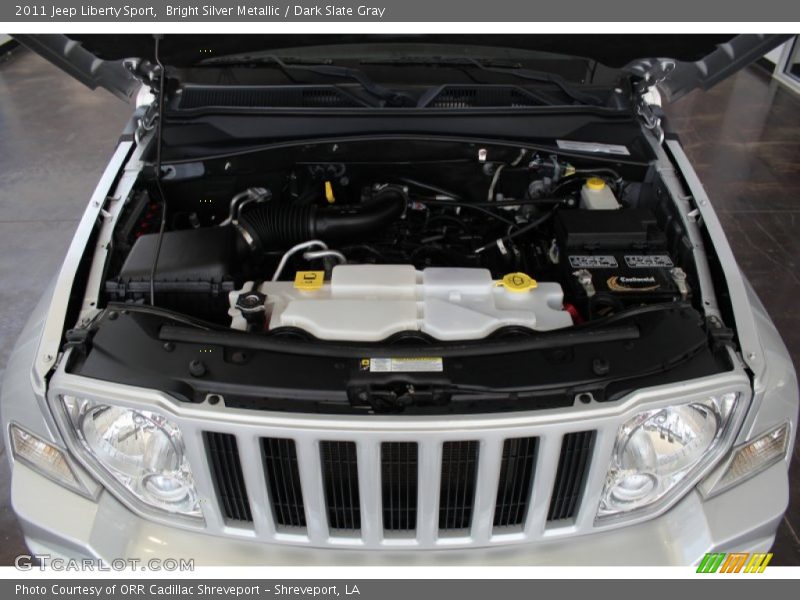 Bright Silver Metallic / Dark Slate Gray 2011 Jeep Liberty Sport