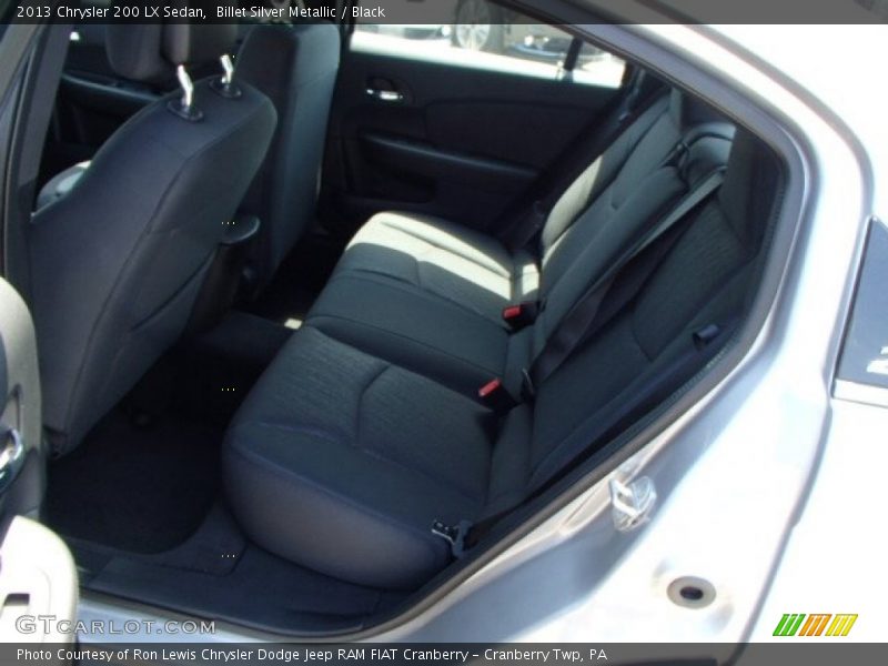 Billet Silver Metallic / Black 2013 Chrysler 200 LX Sedan
