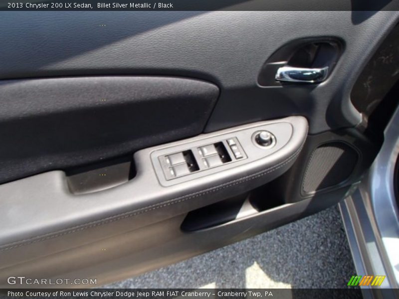 Billet Silver Metallic / Black 2013 Chrysler 200 LX Sedan