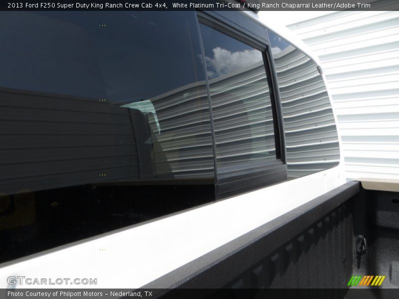 White Platinum Tri-Coat / King Ranch Chaparral Leather/Adobe Trim 2013 Ford F250 Super Duty King Ranch Crew Cab 4x4
