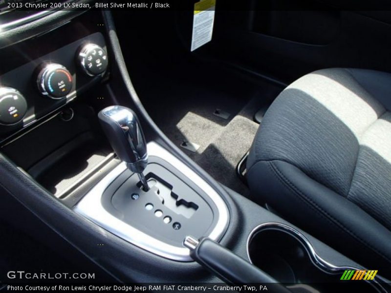 Billet Silver Metallic / Black 2013 Chrysler 200 LX Sedan