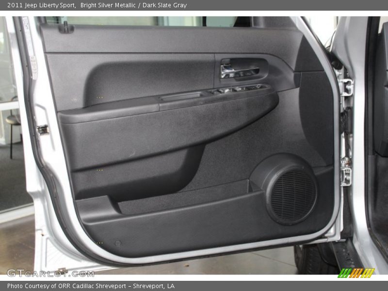Bright Silver Metallic / Dark Slate Gray 2011 Jeep Liberty Sport