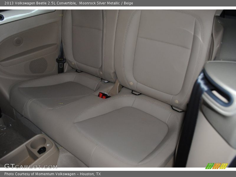 Moonrock Silver Metallic / Beige 2013 Volkswagen Beetle 2.5L Convertible