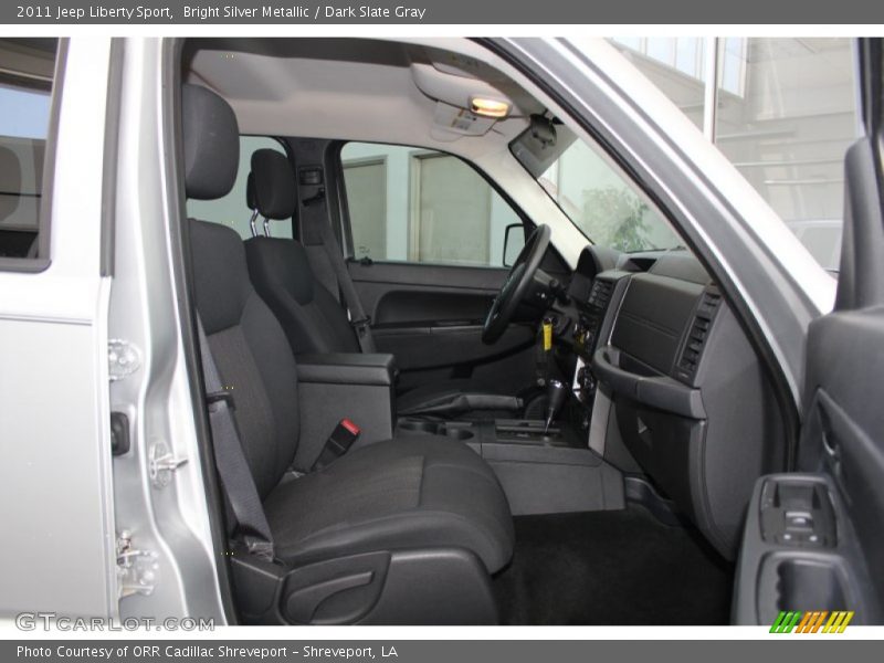 Bright Silver Metallic / Dark Slate Gray 2011 Jeep Liberty Sport