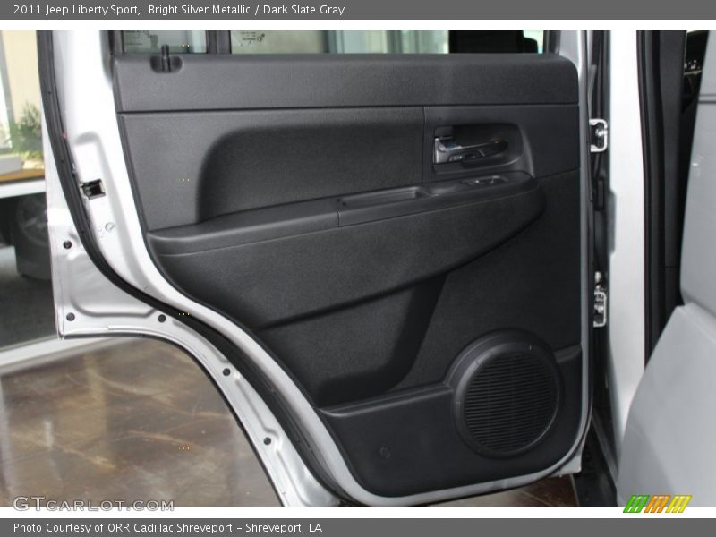 Bright Silver Metallic / Dark Slate Gray 2011 Jeep Liberty Sport