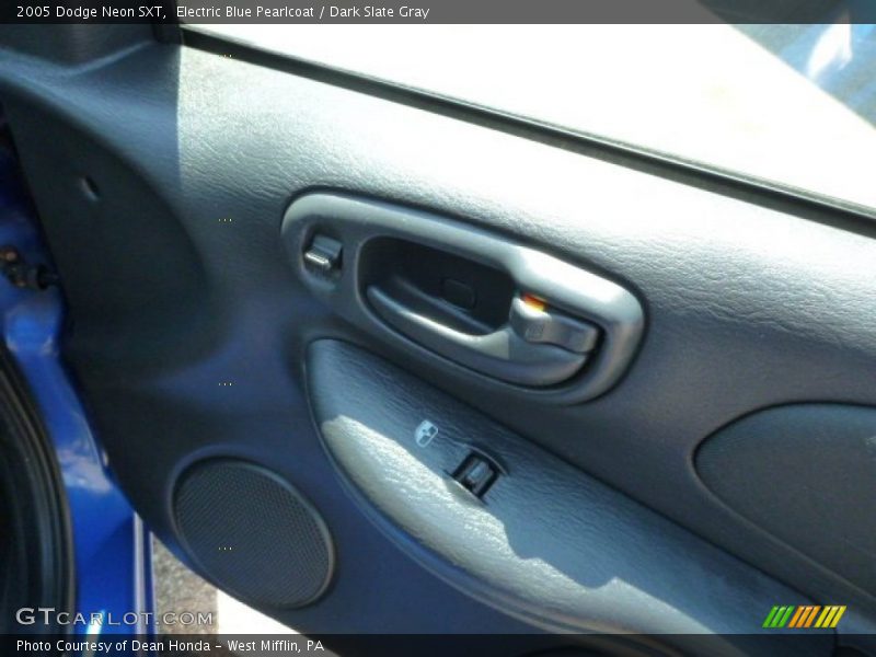 Electric Blue Pearlcoat / Dark Slate Gray 2005 Dodge Neon SXT
