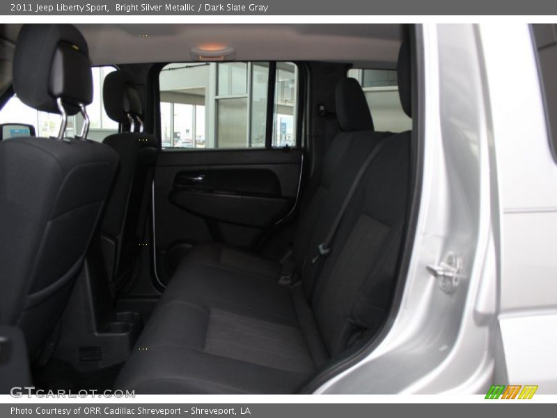 Bright Silver Metallic / Dark Slate Gray 2011 Jeep Liberty Sport