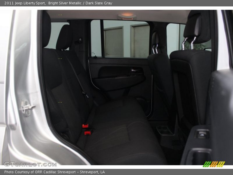 Bright Silver Metallic / Dark Slate Gray 2011 Jeep Liberty Sport