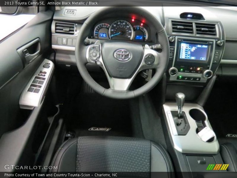 Attitude Black Metallic / Black 2013 Toyota Camry SE