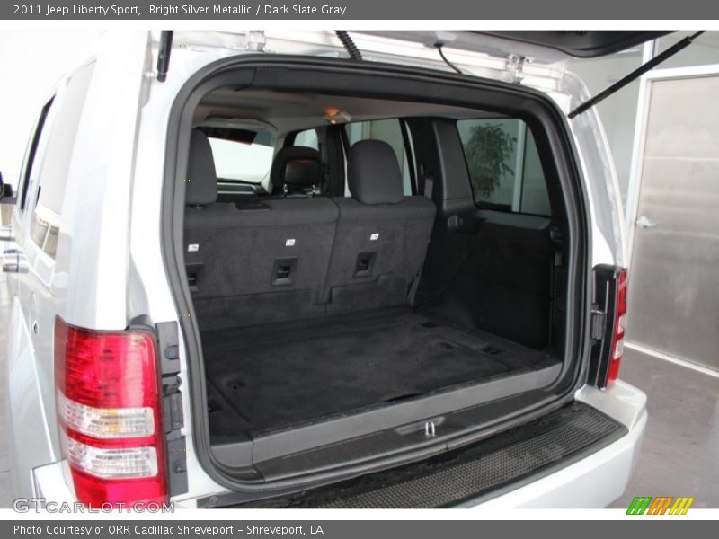 Bright Silver Metallic / Dark Slate Gray 2011 Jeep Liberty Sport