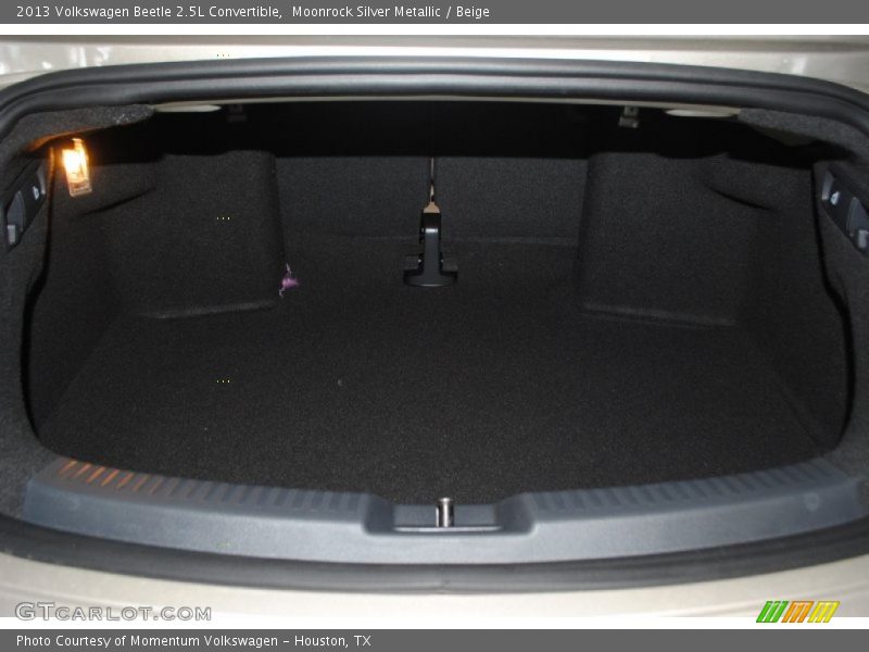 Moonrock Silver Metallic / Beige 2013 Volkswagen Beetle 2.5L Convertible