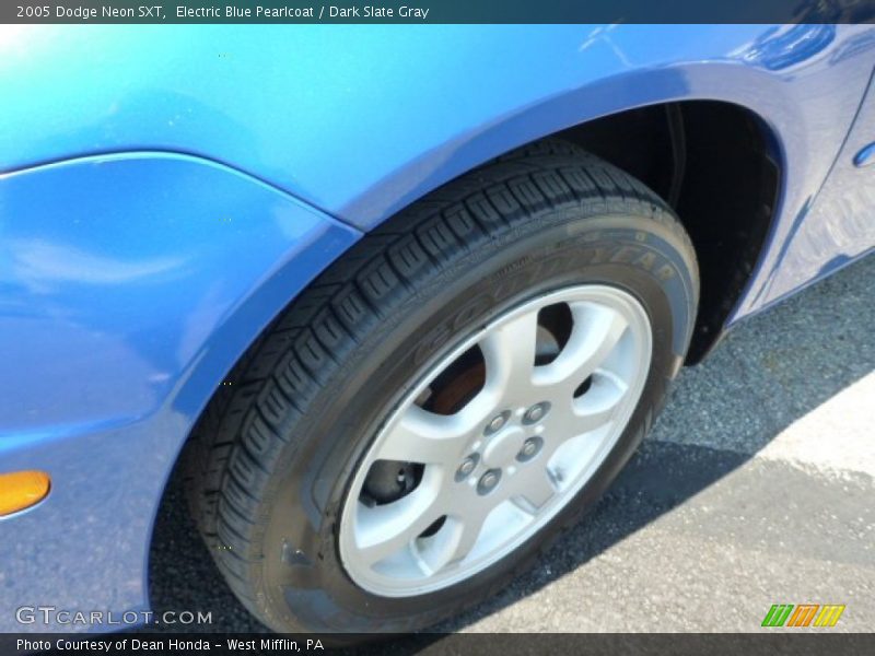 Electric Blue Pearlcoat / Dark Slate Gray 2005 Dodge Neon SXT