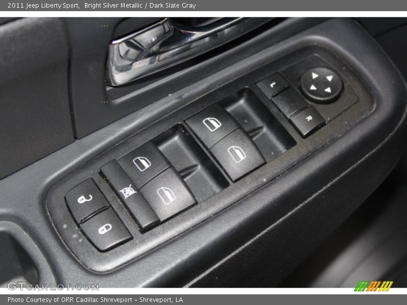 Bright Silver Metallic / Dark Slate Gray 2011 Jeep Liberty Sport