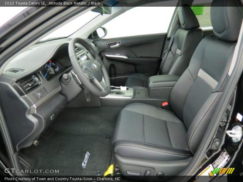 Attitude Black Metallic / Black 2013 Toyota Camry SE