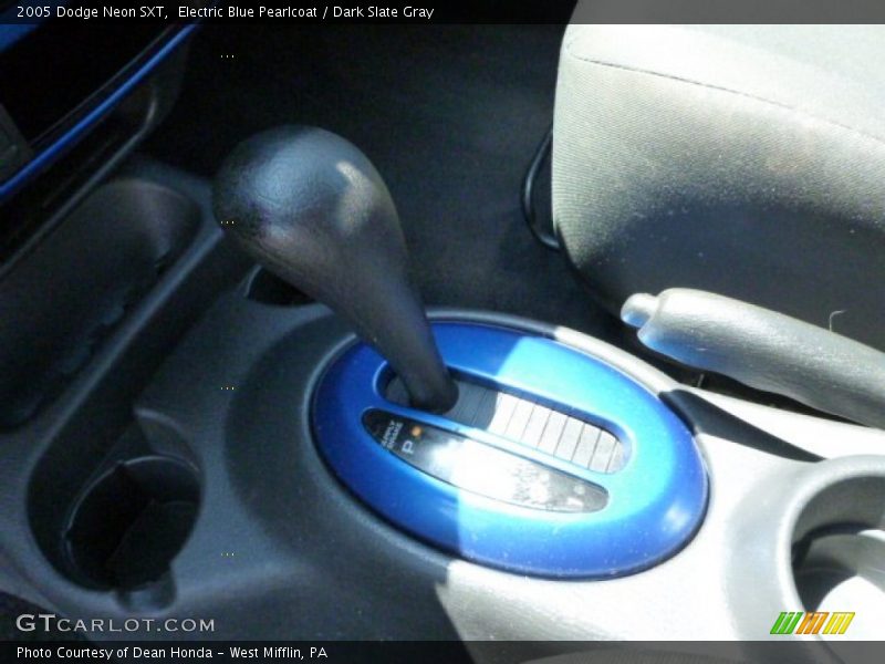 Electric Blue Pearlcoat / Dark Slate Gray 2005 Dodge Neon SXT