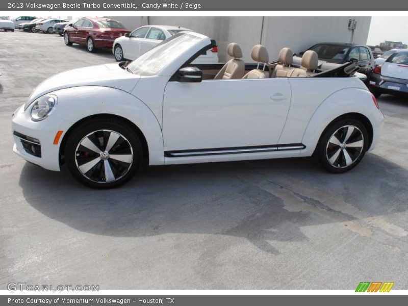  2013 Beetle Turbo Convertible Candy White