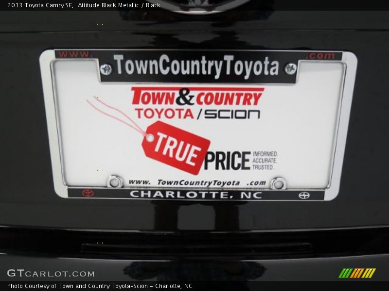 Attitude Black Metallic / Black 2013 Toyota Camry SE