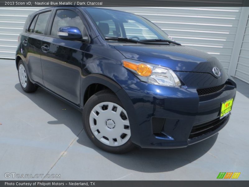Nautical Blue Metallic / Dark Charcoal 2013 Scion xD