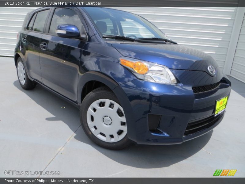 Nautical Blue Metallic / Dark Charcoal 2013 Scion xD