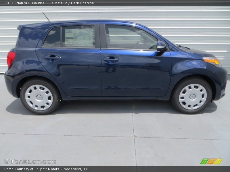 Nautical Blue Metallic / Dark Charcoal 2013 Scion xD
