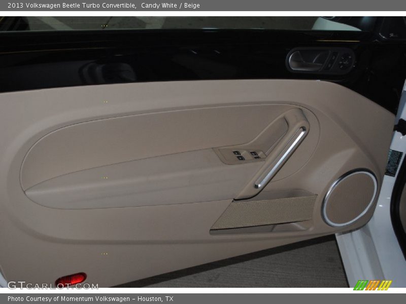 Candy White / Beige 2013 Volkswagen Beetle Turbo Convertible