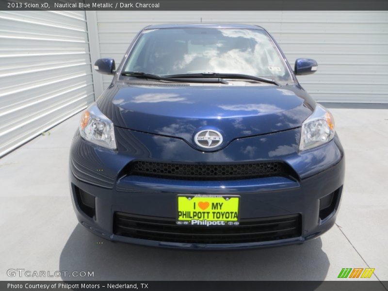 Nautical Blue Metallic / Dark Charcoal 2013 Scion xD