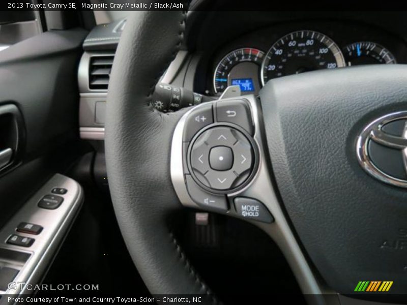 Magnetic Gray Metallic / Black/Ash 2013 Toyota Camry SE