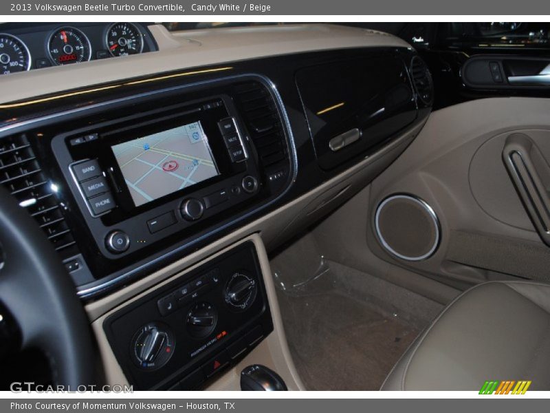 Candy White / Beige 2013 Volkswagen Beetle Turbo Convertible